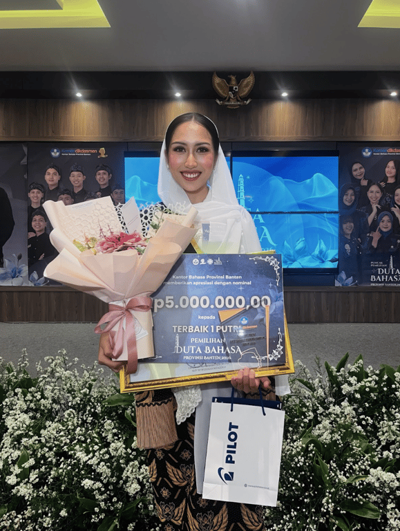 Terinspirasi dari Pengalaman Studi di Meksiko, Mahasiswi BINUS @Alam Sutera Raih Juara 1 Duta Bahasa Banten 2026
