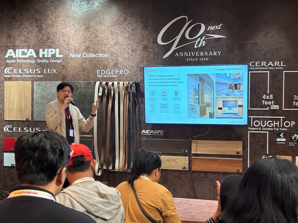 Rayakan 90 Tahun Inovasi Global, AICA Indonesia Perkenalkan Dua Inovasi Material Terbaru di INDOBUILDTECH 2026 Rayakan 90 Tahun Inovasi Global, AICA Indonesia Perkenalkan Dua Inovasi Material Terbaru di INDOBUILDTECH 2026