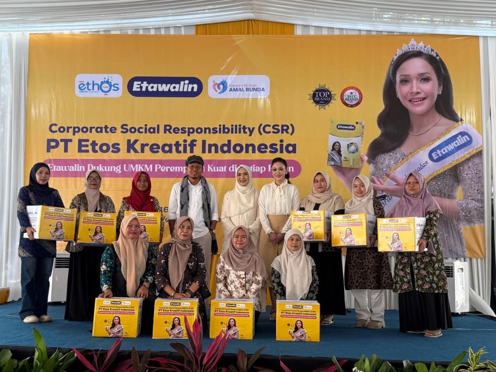 Gandeng Maia Estianty, PT Etos Kreatif Indonesia dan Yayasan Amal Bunda Berdayakan 250 Perempuan UMKM Gandeng Maia Estianty, PT Etos Kreatif Indonesia dan Yayasan Amal Bunda Berdayakan 250 Perempuan UMKM