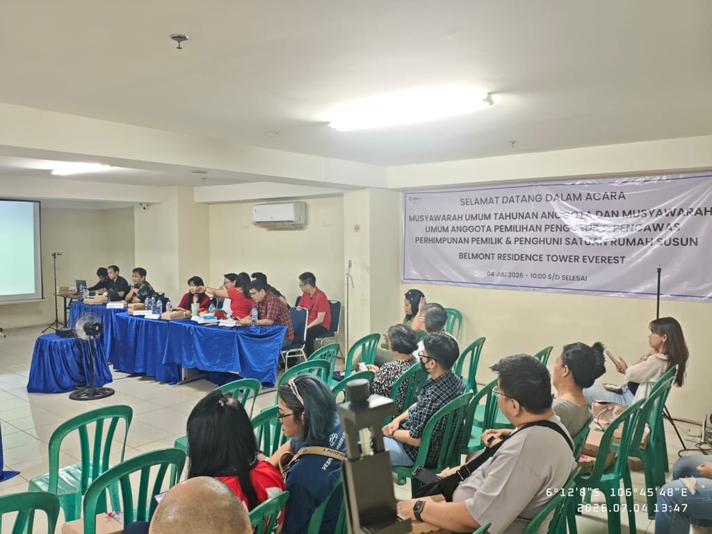 P3SRS Belmont Residence Tower Everest Paparkan Rekam Jejak Opini Audit, Posisi Kas, dan Tetapkan Keputusan Strategis pada RUTA 2026 P3SRS Belmont Residence Tower Everest Paparkan Rekam Jejak Opini Audit, Posisi Kas, dan Tetapkan Keputusan Strategis pada RUTA 2026