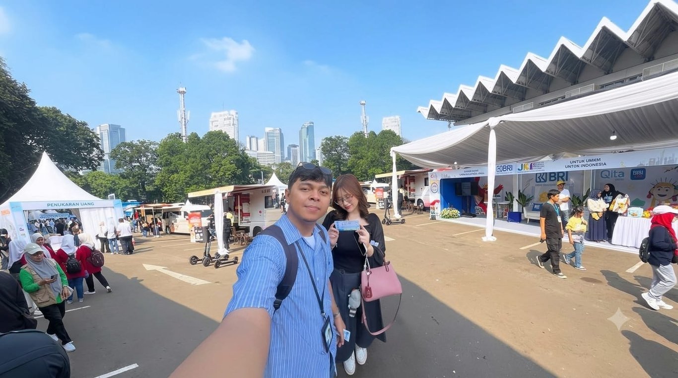 Semangat Berkolaborasi dan Berinovasi, Perwakilan Pekerja BRI BO Kramat Jati Meriahkan Jakarta Kreatif Festival 2026