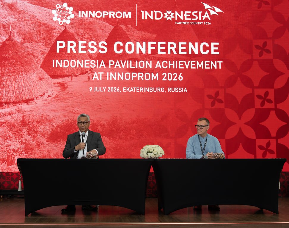 Indonesia Tuntaskan Misi Kerjasama Industri di INNOPROM 2026, Hasilkan Belasan Kerja Sama Strategis Indonesia Tuntaskan Misi Kerjasama Industri di INNOPROM 2026, Hasilkan Belasan Kerja Sama Strategis