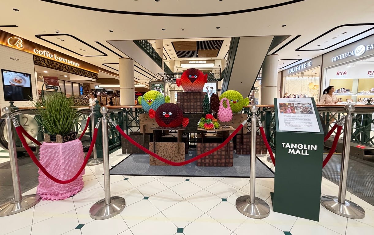 GAILBOOK HADIRKAN INSTALASI SENI FUGUKU × PURANA DI TANGLIN MALL MENJELANG ORCHARD ROAD FASHION WEEK GAILBOOK HADIRKAN INSTALASI SENI FUGUKU × PURANA DI TANGLIN MALL MENJELANG ORCHARD ROAD FASHION WEEK