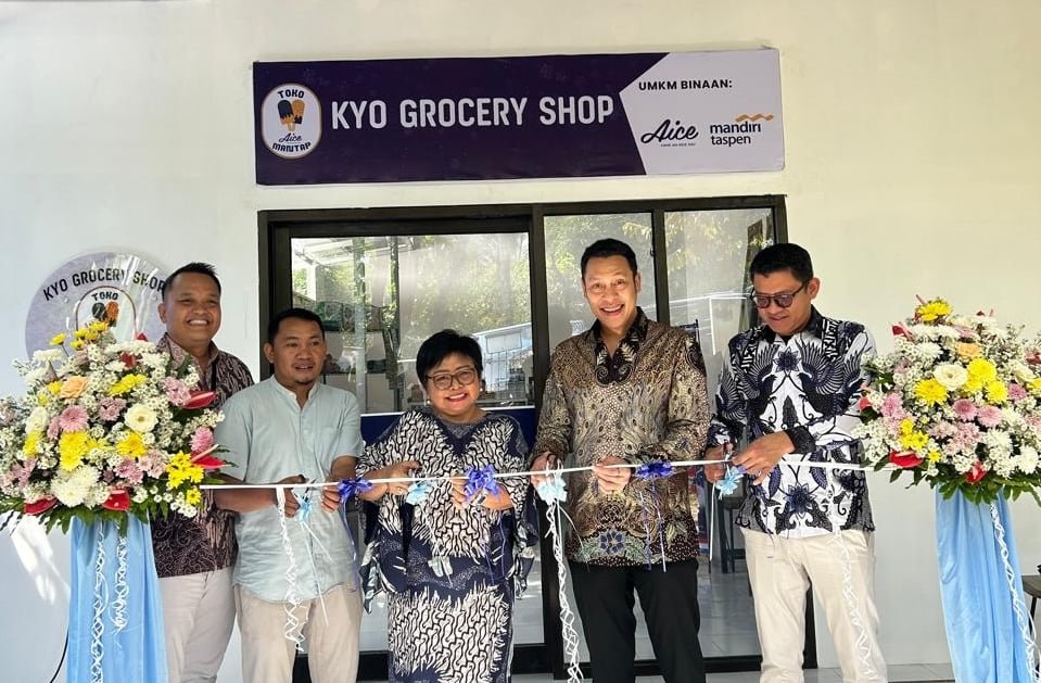Bank Mandiri Taspen Resmikan Toko Aice Mantap di Manado, Dukung Pensiunan Jadi Wirausaha Bank Mandiri Taspen Resmikan Toko Aice Mantap di Manado, Dukung Pensiunan Jadi Wirausaha