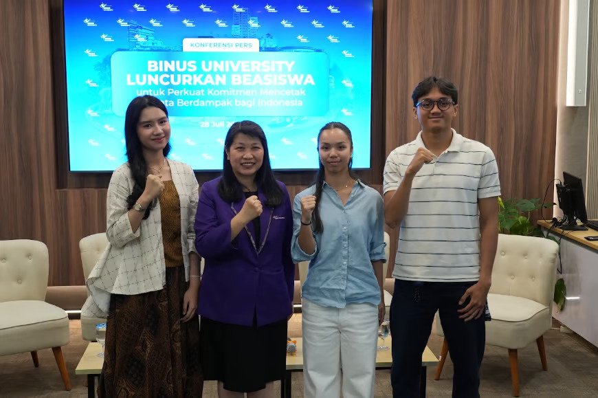 BINUS University Luncurkan Beasiswa untuk Perkuat Komitmen Mencetak Talenta Bedampak bagi Indonesia BINUS University Luncurkan Beasiswa untuk Perkuat Komitmen Mencetak Talenta Bedampak bagi Indonesia
