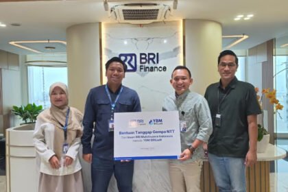BRI Finance Gandeng YBM BRILiaN Salurkan Bantuan Kemanusiaan bagi Masyarakat Terdampak Gempa NTT